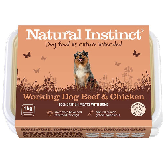 Natural Instinct - Working Dog Beef & Chicken